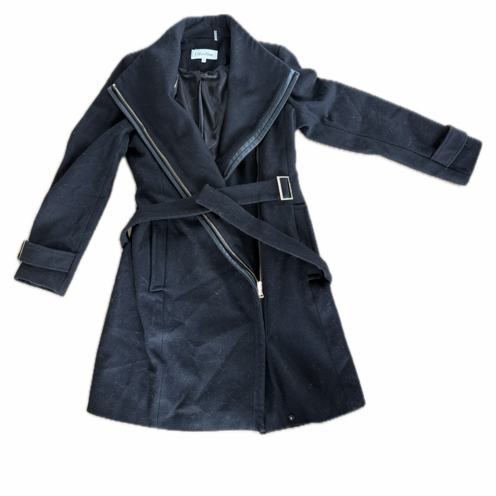 Calvin Klein Black Outerwear - Picture 2 of 5